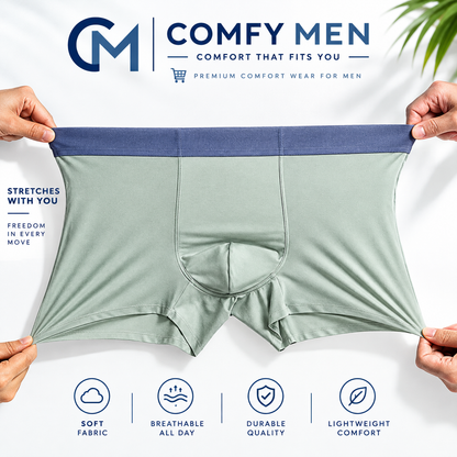 COMFYMEN MICROFIBER MODAL BRIEF BOXER | M-SIZE | PACK OF 4
