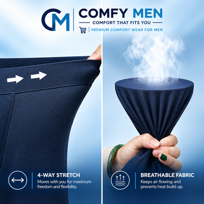 COMFYMEN MICROFIBER MODAL BRIEF BOXER | M-SIZE | PACK OF 4